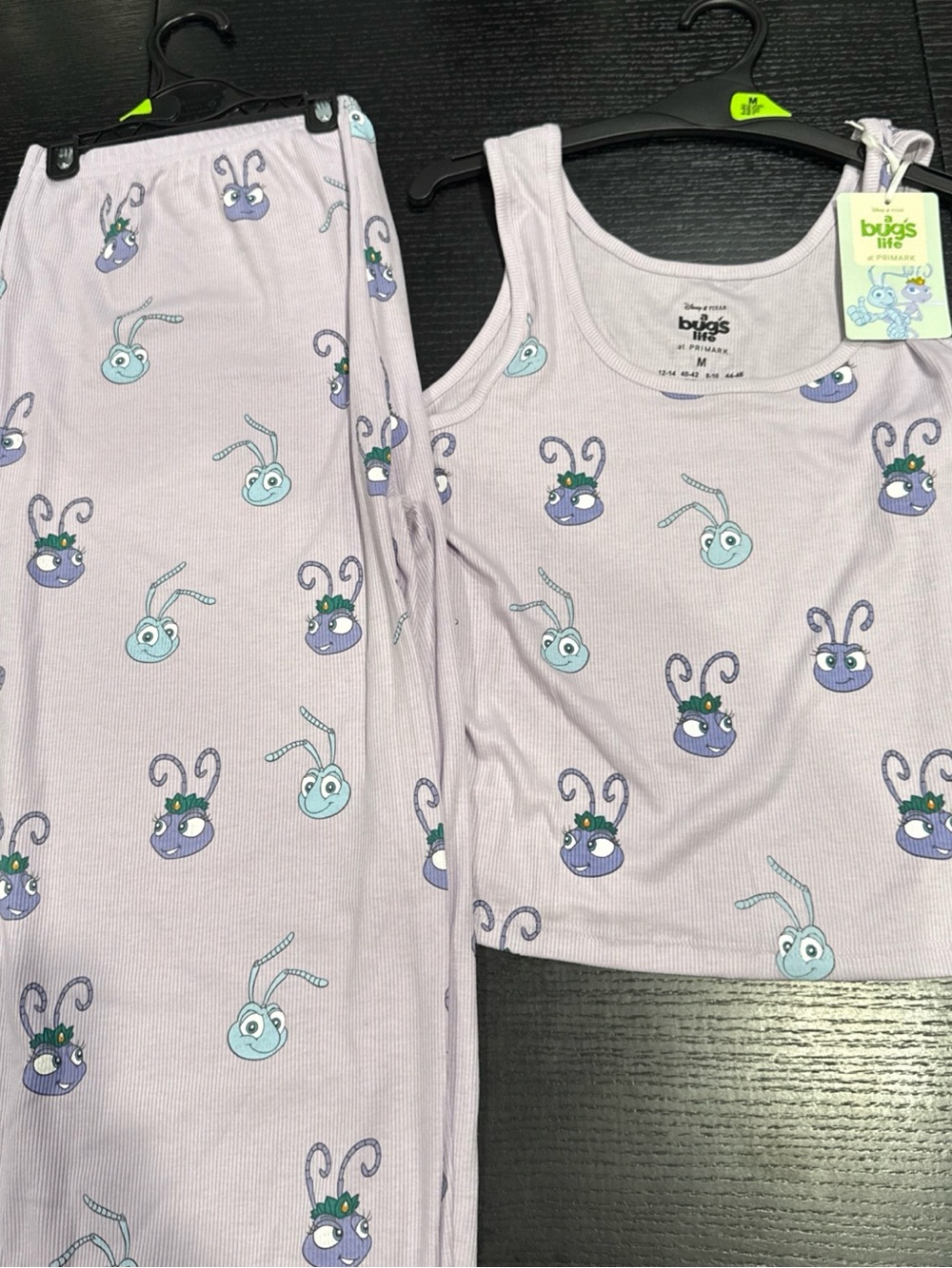 Disney Pixar A Bugs Life Boyfriend Pyjama Set Set Size M New Primark